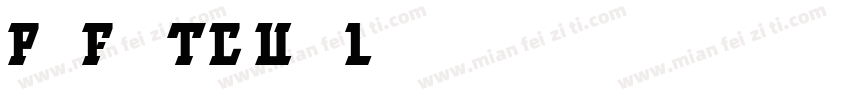PingFang TC UltraLight字体转换